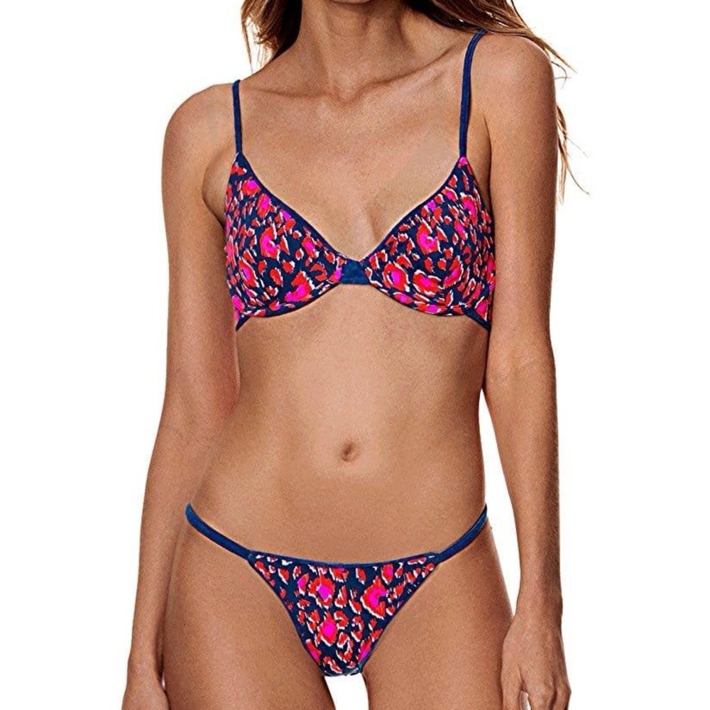 Maaji Prussian Blue Reversible Bikini Set